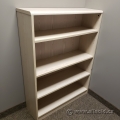 Pale Blonde Bookshelf Bookcase w/ Adjustable Shelves